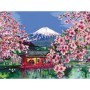CreArt pictura pe numere pentru adulti flori de cires japonez
